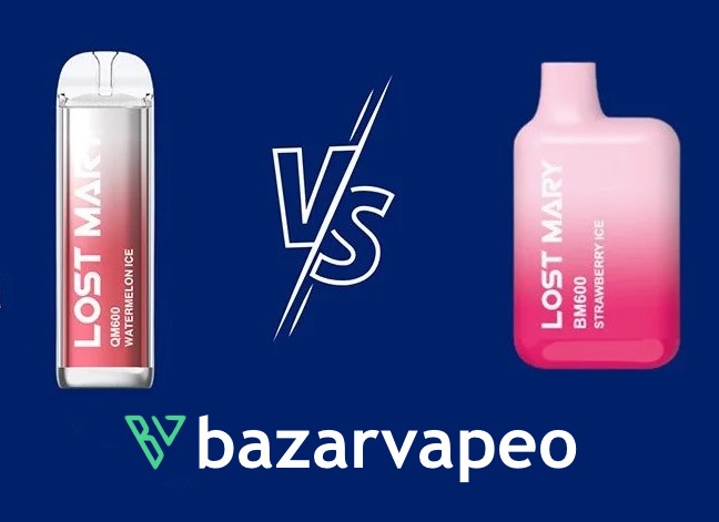 Comparativa Lost Mary BM600 vs Lost Mary QM600 Lost Mary BM600 vs Lost Mary QM600